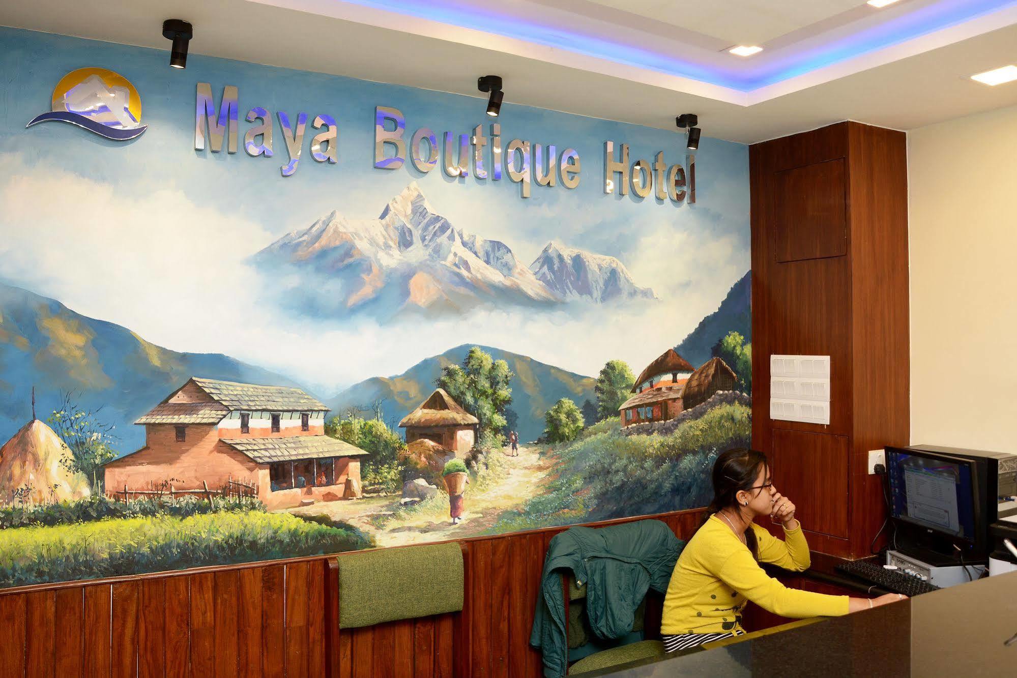 Maya Boutique Hotel Katmandu Kültér fotó